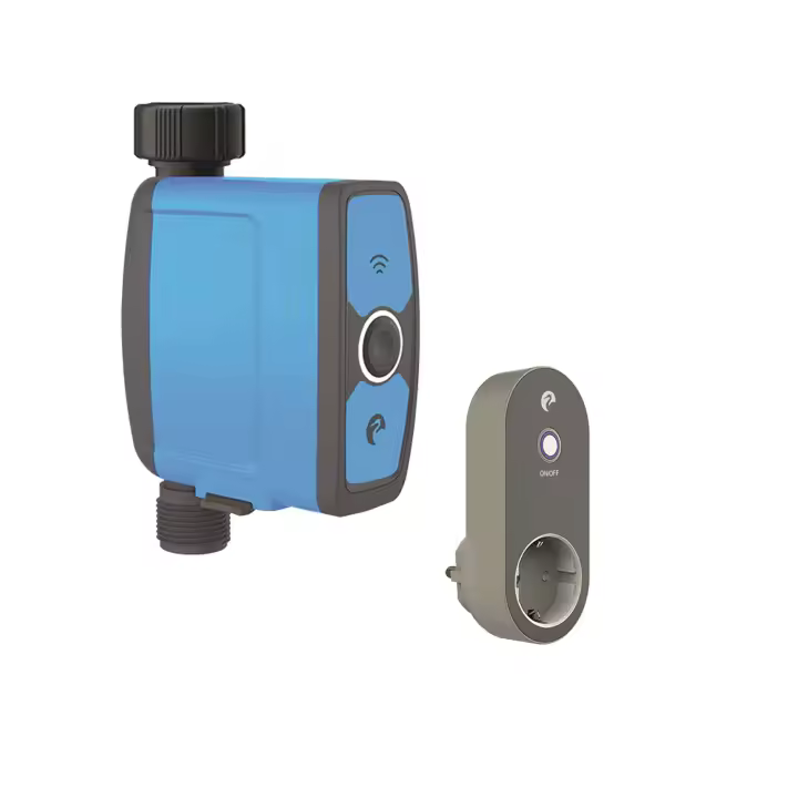 Garza Control de Riego Inteligente con Enchufe Adicional - 1