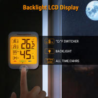 Termómetro Y Higrómetro Digital ThermoPro TP53 Para El Hogar Medidor De Temperatura Y Humedad Con Luz Trasera Estación De Clima Para Habitación Rango De Medición -58°F~158°F(10%~99%) - details 3