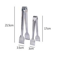 Pinzas De Alimentos De Acero Inoxidable Para Cocina Herramienta De Barbacoa Para Carne Y Pan Clip De Pastelería Para Postres Y Barbacoa - details 5