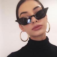 Gafas De Sol Para Mujer Estilo Vintage Con Ojos De Gato Montura Pequeña Protección UV400 Moda Callejera - details 8
