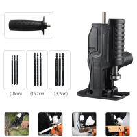 Adaptador Portátil De Silla Reciprocante Eléctrica Con 3 Hojas De Sierra Para Corte De Madera Y Metal Herramienta Modificada Para Equipo De Renovación - details 3