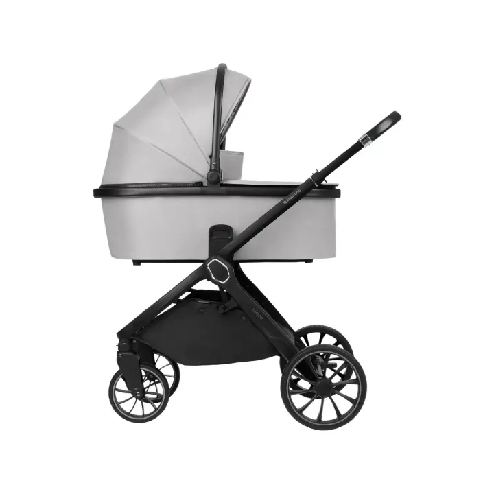 Carrito de bebé 2en1 con capazo Tifany Gris Claro Kikkaboo - 1