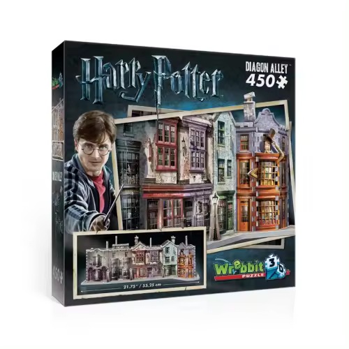 HARRY POTTER PUZZLE 3D CALLEJÓN DIAGON WREBBIT REDSTRING W3D-1010 - 1