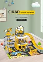 Juguete De Carreras En Garage Con Pista Deslizante Y Estacionamiento Multisorpiento Para Niños Juguetes De Vehículos Miniatura Para Niños Mayores De 6 Años Regalo Para Niños - details 0