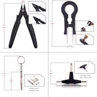 Kit De Herramientas Para Vape 9 En 1 Mini Billetera De Vape Con Jig De Bobina Aretes Y Tijeras Herramientas De Reparación Para Cigarrillos Accesorios De Vape - details 16