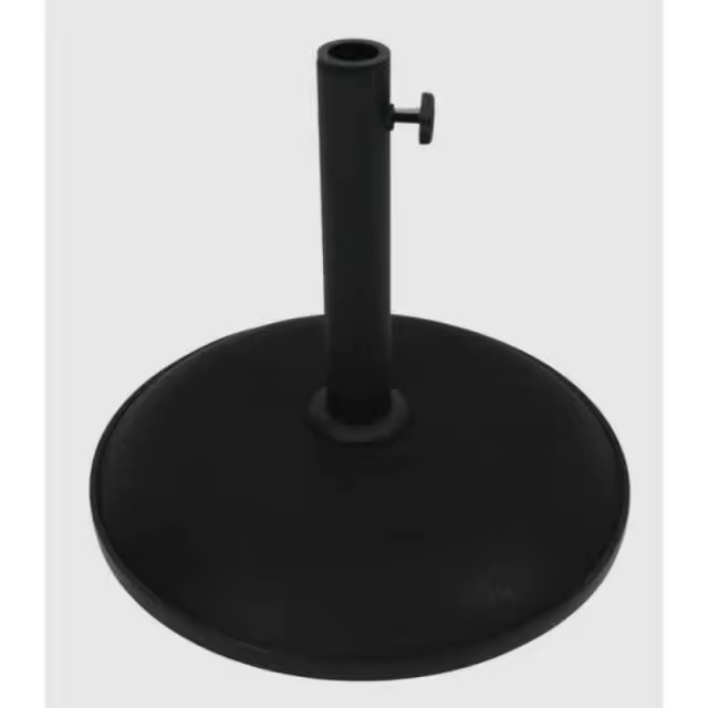 Soporte para Sombrilla Resistente y Estable de EKILIKUA HOME con Diseño Elegante en Color Negro - 1