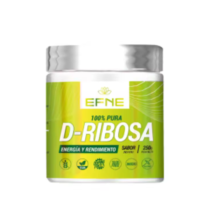 EFNE D-RIBOSA FORMATO EN POLVO 250 GR SABOR NEUTRO, DISOLUCIÓN INSTANTÁNEA. CALIDAD PARA DEPORTISTAS Y PERSONAS ACTIVAS - 1