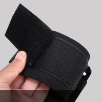 Guante Antideslizante Para Barra Horizontal Con Gancho Y Correa De Muñeca Soporte Lumbar Universal Para Todas Las Edades Material Poliéster Negro - details 2