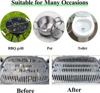 Limpieza De Piedra Para Barbacoa Pequeña Ladrillo Gris Herramienta De Limpieza Para Asador Placa De Asado Púmice Ecológico Para Cocina - details 4