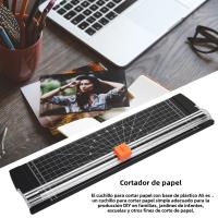 Cortadora De Papel VKTECH A4/A5 Con Regla Retráctil Para Fotografía Y Scrapbooking Máquina De Corte Ligera Y Portátil - details 7