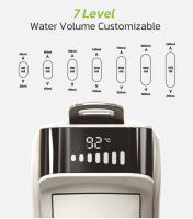 Hibrew H1b 6-En-1 Cafetera Capsulas Portatil , Cafetera Superautomatica Tanque De Agua De 600 Ml, Cafetera Express 19 Bares, Modo FríO/Caliente, Indicador Led, Para CáPsulas Kcup/Nes/Dg/Polvo De Espresso, Color Beige - details 2