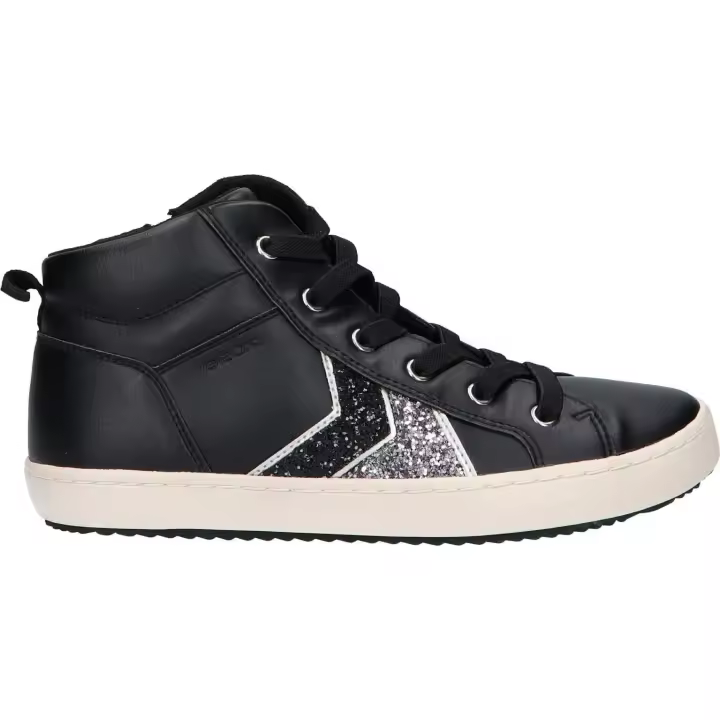 Deportivas de Mujer y Niña geox J364GB 0BCEW J KALISPERA GIRL C9244 BLACK-DK SILVER - 1