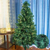 Luces De Cadena De Hadas 100/200 LED Para Navidad Y Bodas Decoración Exterior Impermeables Con Control Remoto Para Árbol Calle Y Fiesta - details 8