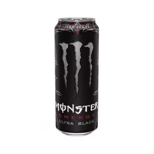 12x Monster Ultra Black (12 X 500ml) Zero Azucar - Monster - 1