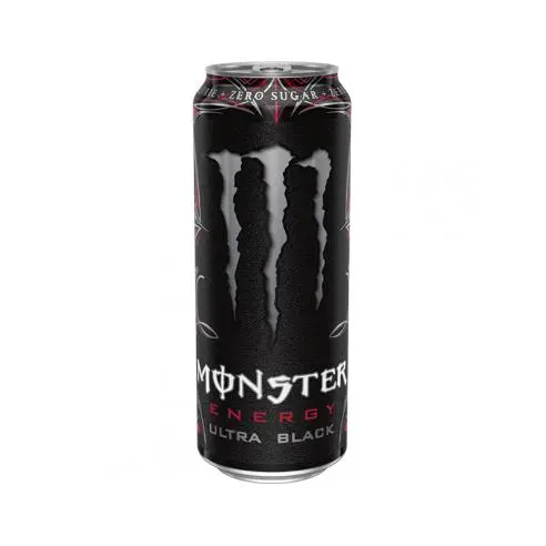 12x Monster Ultra Black (12 X 500ml) Zero Azucar - Monster - 1