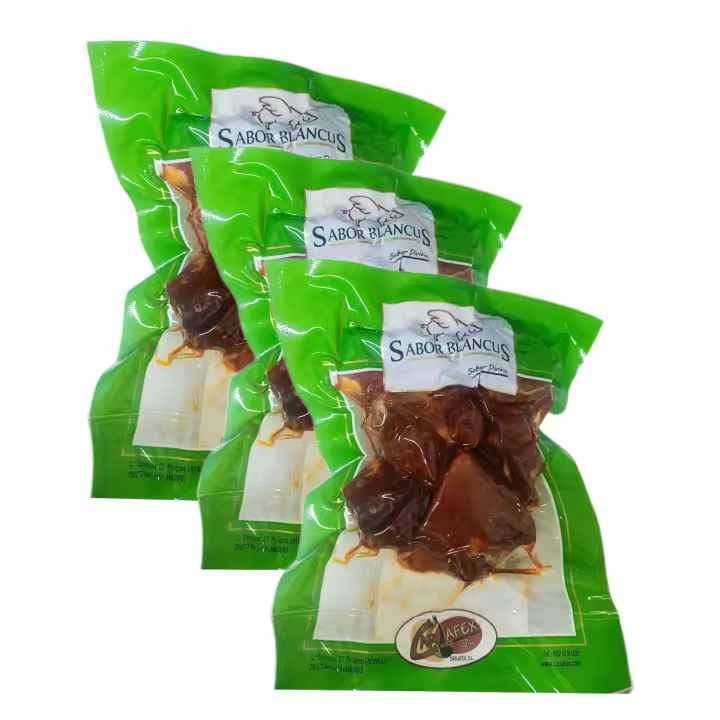 Puntas de Lomo Embuchado Sabor Blanco 500 g, Total 1,5 kg (3 Paquetes) - 1