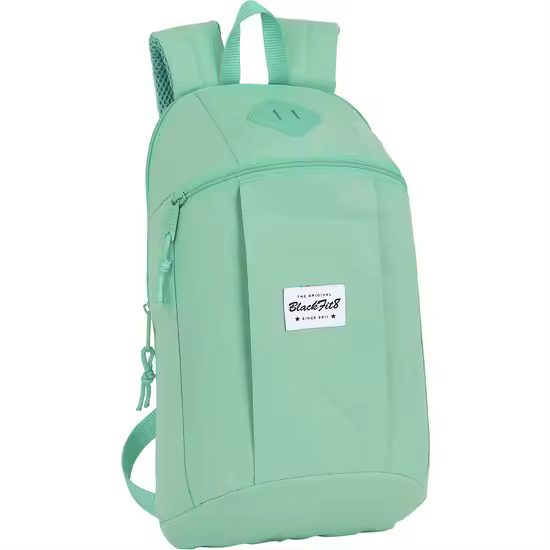 SAFTA  Mini mochila blackfit8 turquesa  Diseño único con Licencia oficial - Mini Mochila con Tiras ajustables y Acolchas Espalada Espalda Ergonómica - Mini Mochila Alta Durabilidad y Máxima Resistencia - 1