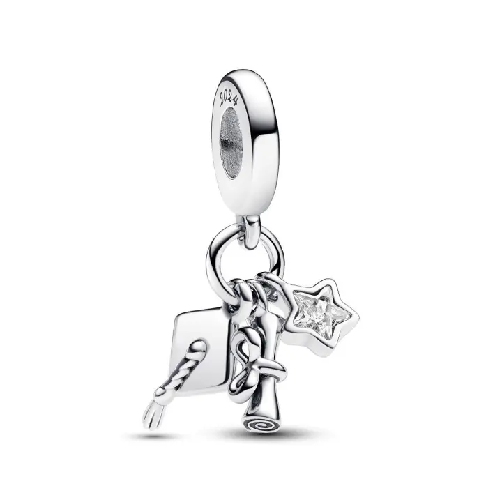Charm colgante Pandora Moments 793240C01 triple - 1