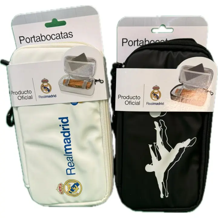 2 PORTA BOCADILLOS TERMICO REAL MADRID, IRIS - 1