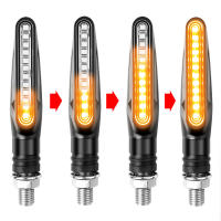 Luces De Señalización LED Para Motocicleta Indicadores Direccionales Luz De Frenado Trasera Lámpara DRL De Parada Flasher - details 1