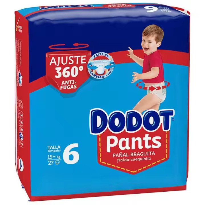 Dodot Pants Pañal-Braguita Talla 6 15- + Kg 27 U - 1