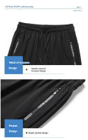 Pantalones Largos De Running Para Hombre Seda De Hielo Secado Rápido Verano Transpirables Talla Grande Fitness Deporte Al Aire Libre - details 18