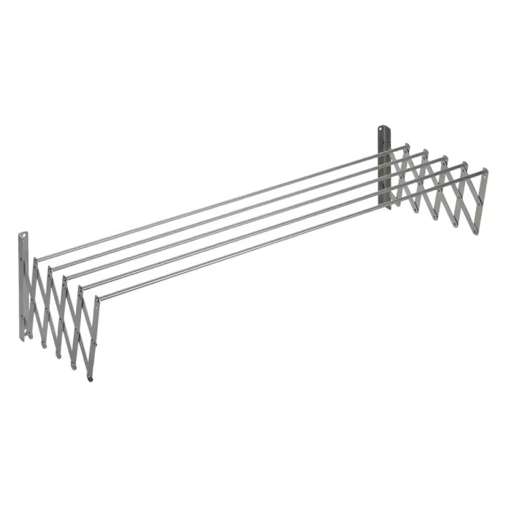 Tendedero Extensible Wurko de Aluminio 160 Cm - Diseño Clásico - 1