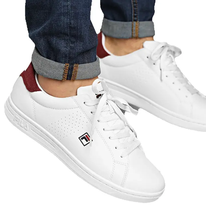 Zapatillas Fila Crosscourt 2FLow Blancas de Piel Sintética para Hombre - 1