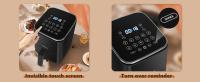 Freidora de Aire Aigostar 2L | 8 Programas | Pantalla Táctil LED - details 2