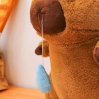 Peluche Capybara Grande Extendible 1-3pcs Juguete Divertido De Peluche Capibara Regalo De Cumpleaños Decoración Para El Hogar Animal De Peluche Kawaii - details 5
