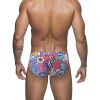 Bragas De Natación Para Hombre Estampado De Flores Moda Verano Push up Cintura Baja Shorts De Playa Traje De Baño Sexy - details 8