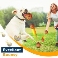 Juguete Para Morder De Goma Resistente Al Masticar Bola Interactiva De Entrenamiento Para Dientes De Los Perros De Alta Elasticidad Y Calidad - details 6