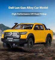 Modelo De Coche De Escala 1:24 Great Wall Motor GWM Cannon POER SUV Todoterreno De Aleación Con Sonido Y Luz Decoración De Interiores Boutique Para Adultos - details 0