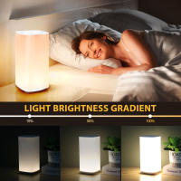 Luz Nocturna Cambiante De Color Al Tocar Con Control Remoto Luz De Escritorio Dimmable Con Apagado Por Tiempo USB Recargable Para Dormitorio - details 2