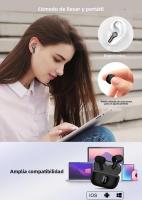 Auriculares Inalámbricos Con Pantalla LED HiFi Estéreo BT5.4 48H De Juego ENC Cancelación De Ruido IP7 Auriculares Intraauriculares - details 6