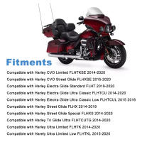 Par De Deflejores De Lado Con Alas Para Harley Davidson Electra Street Glide 2014-2019 Pantalla Antigolpes De Motocicleta Material ABS - details 2