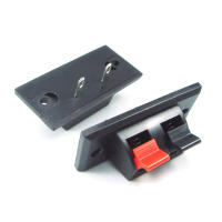 Conector De Terminales 2 En 1 20 Piezas Jack De Presión Con Resorte Para Altavoces Y Audio Clip De Conexión De 2 Pines - details 2