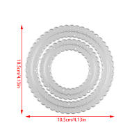 Molde De Corte De Metal En Forma De Flor Redonda Cuadrada Triangular Y Irregular Para Scrapbooking Tarjetas Y Manualidades - details 37