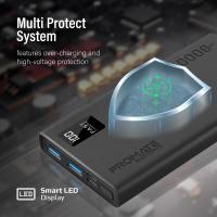 Promate Bolt-10Pro Powerbank 10000mAh USB-A Dual USB-C Negro - details 3