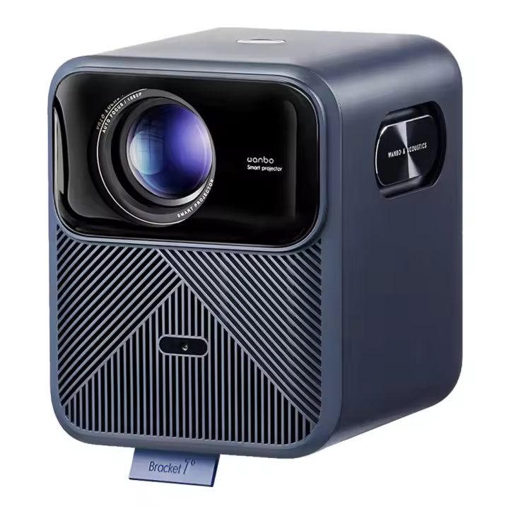Proyector Wanbo Mozart 1 Pro [Certificado Netflix], 5G WiFi Bluetooth,Android  11, 900 ANSI, Full HD 1080P Nativo Soporta 4K Ajuste Digital de Puntos y Función de Zoom_ Proyector Portátil LED Cine en Casa ,Chromecast incorporado, Auto Focus/Keystone - 1