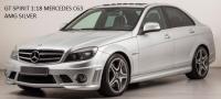 MERCEDES C63 AMG SILVER 1:18 GT SPIRIT GT462 - details 14
