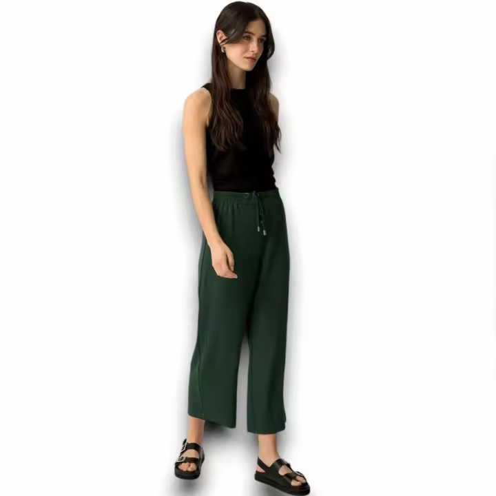 Pantalón Francesca Verde Tiffosi - Toque Vibrante La Mujer Barbuda - 1
