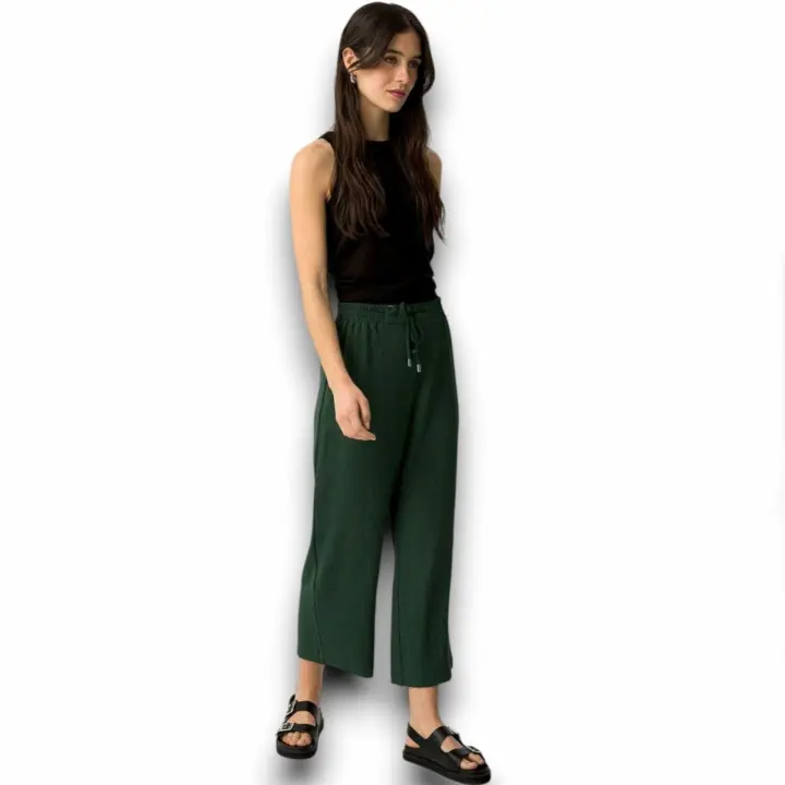 Pantalón Francesca Verde Tiffosi - Toque Vibrante La Mujer Barbuda - 1