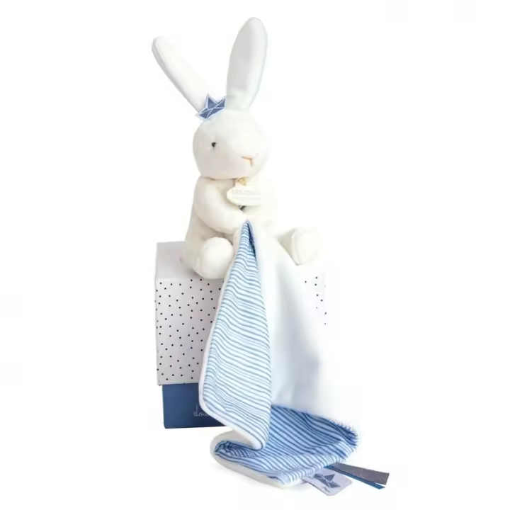 Conejito marinero con doudou 10 cm DouDou et Compagnie - 1
