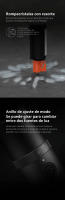 Xiaomi Multi-function Flashlight|Luz principal de 1000 lm* | Luz lateral multifuncional;Rompecristales con resorte | Cuchilla para cinturón - details 5