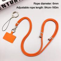 Lanyard Universal Para Teléfono Móvil Ajustable Correa De Hombro Cruzado Con Patch Para Colgar Celular Material De Poliéster Y Metal Tamaño Ajustable Longitud De Cuerda 84cm-160cm - details 1