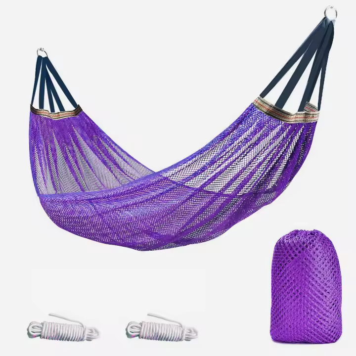 Hammock De Camping Al Aire Libre Anti Caída Para Todas Las Edades Múltiplos Usos Para El Jardín Artículos De Viaje Para Camping - 1