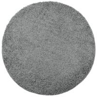 vidaXL Alfombra peluda de pelo largo moderna PAMPLONA Ø 240 cm Color Antracita,  Beige,  Crema y mas Alfombras de área  Alfombra de Piso para Sala de Estar Dormitorio Habitación Salón - details 6