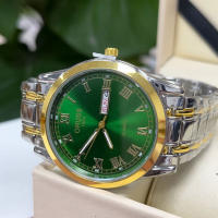 Reloj De Pulsera De Moda ORUSS Para Hombres Acero Inoxidable Resistente Al Agua Luminoso Deportivo Y De Negocios Con Calendario Y Fechas Semanales - details 8