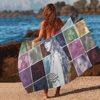 Toalla De Playa Absorbente Y Secado Rápido Microfibra Suave Para Yoga Natación Senderismo Toalla De Baño Taylor Swift Hot T-Taylor Singer S-Swift Tamaño 76x182 Cm - details 2